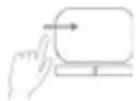 MEDION Akoya E1232T MD 99466 - Zweifingerbedienung des Touchpads - 7