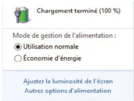 MEDION Akoya P7632 MD 99444 - Contrôle de la capacité de la batterie - 1
