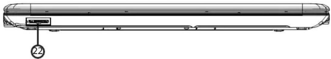 MEDION Akoya P7632 MD 99444 - Vue de devant - 1