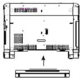 MEDION Akoya E6212T MD 99270 - Plaatsen van de.Accupack - 1