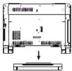 MEDION Akoya E6212T MD 99270 - Entnehmen des Akkus - 2