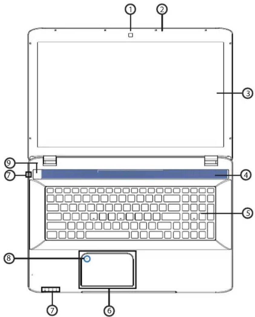 MEDION Akoya E7226T MD 99310 - Geöff netes Notebook - 1