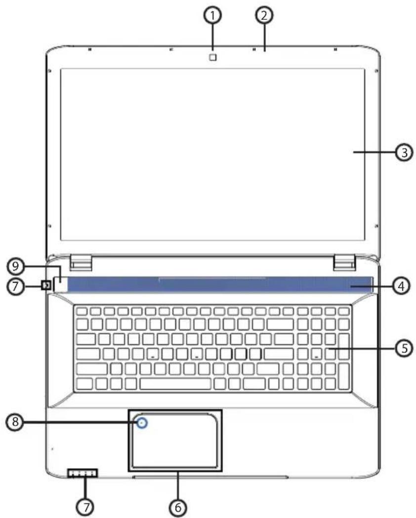 MEDION Akoya E7226T MD 99310 - Open Notebook - 1