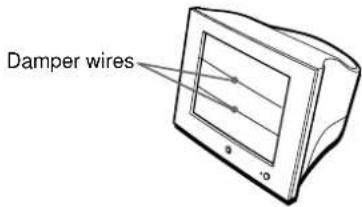 SONY HMDA420 - If thin lines appear on your screen (damper wires) - 1