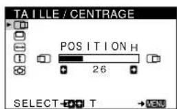 SONY HMDA420 - TAILLE/CENTRAGE (page 10) - 1