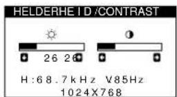 SONY HMDA420 - Helderheid en contrast instellen - 1