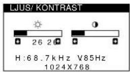 SONY HMDA420 - Justera ljusstyrka och kontrast - 1