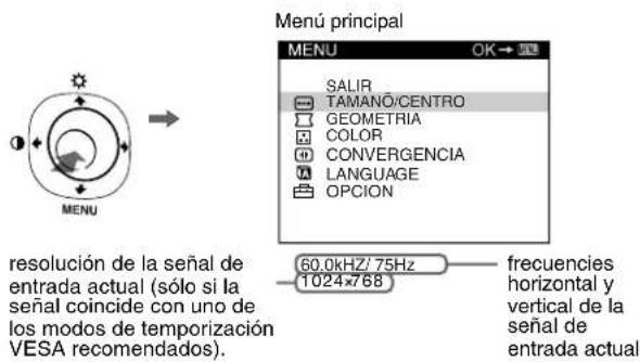 SONY HMDA230 - Navegación por el menú - 1