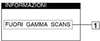 SONY HMDA230 - Messaggi a schermo - 1