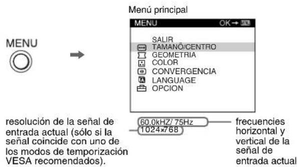 SONY CPDE230 - Navigación por el menu - 1