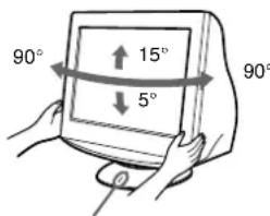 SONY CPDE230 - Utilisation du pied pivotant - 1
