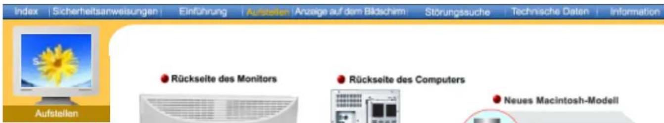 SAMSUNG SyncMaster 172V - (Die Konfiguration auf der Rückseite des Monitors kann sich von Produkt zu Produkt unterschieden.) - 3