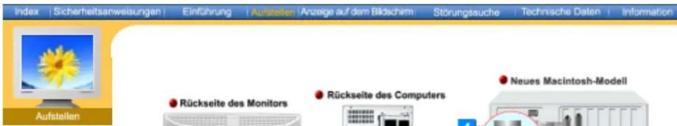 SAMSUNG SyncMaster 172V - (Die Konfiguration auf der Rückseite des Monitors kann sich von Produkt zu Produkt unterschieden.) - 5