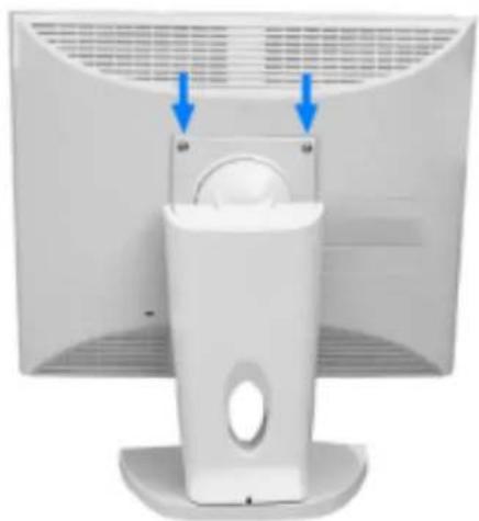 SAMSUNG SyncMaster 172V - Entfernen des FuBes - 1