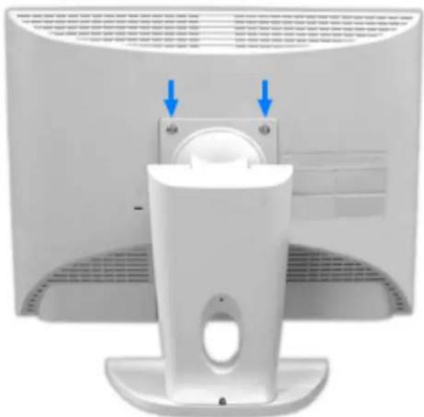 SAMSUNG SyncMaster 172V - Entfernen des FuBes - 1