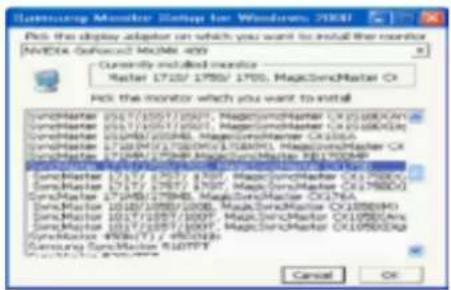SAMSUNG SyncMaster 152V - Windows XP/2000 - 1