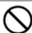 EIZO CG241WBK - Do not place any objects on the hood. - 1