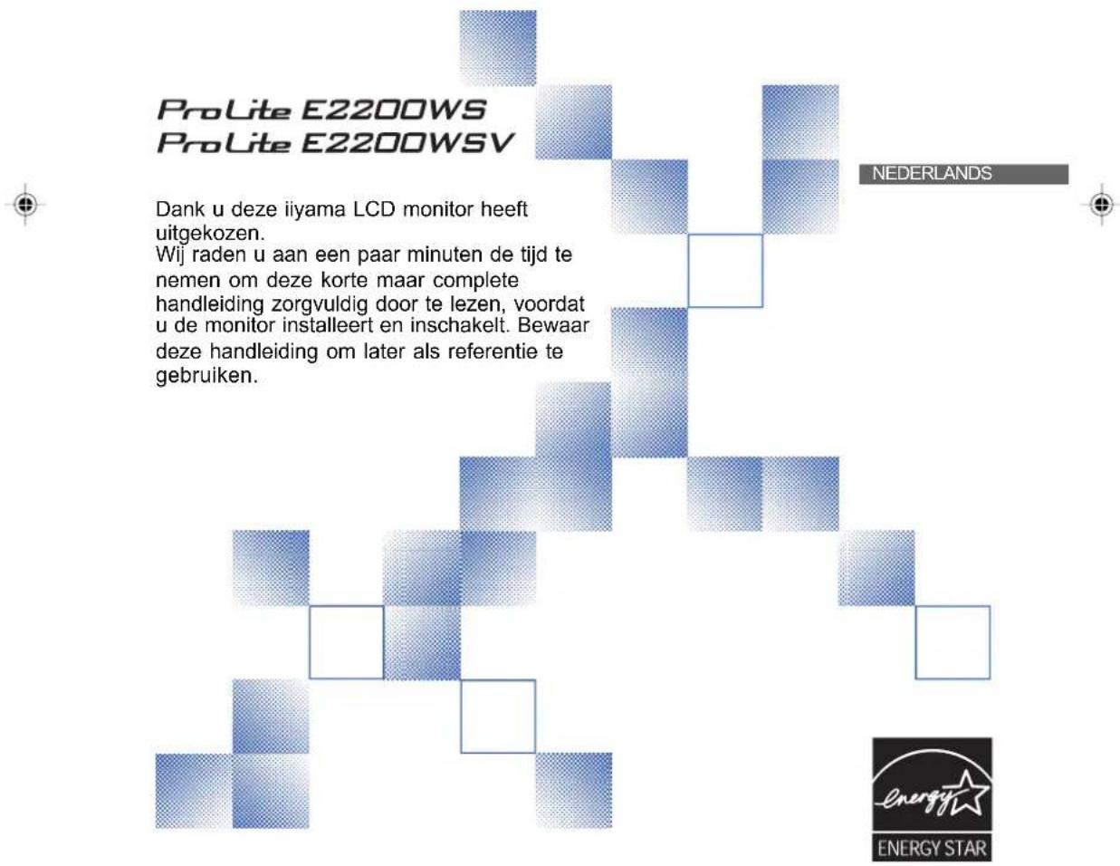 IIYAMA ProLite E2200WS - LCD Monitor - 1