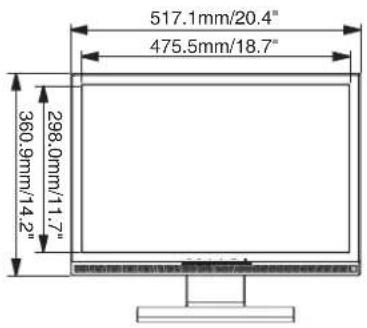 IIYAMA ProLite E2200WS - CARACTÉRISTIQUES TECHNIQUES - 10