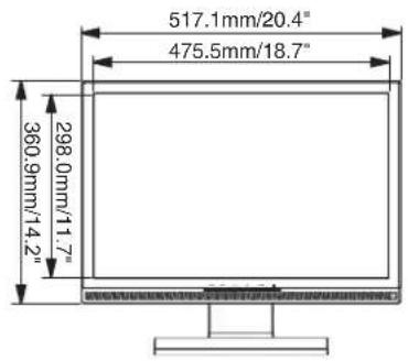 IIYAMA ProLite E2200WS - ТЕХНИЧЕСКИЕ ХАРАКТЕРИСТИКИ - 8