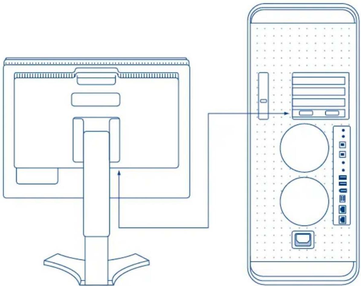 LACIE 524 - Monitor Installation Steps - 1