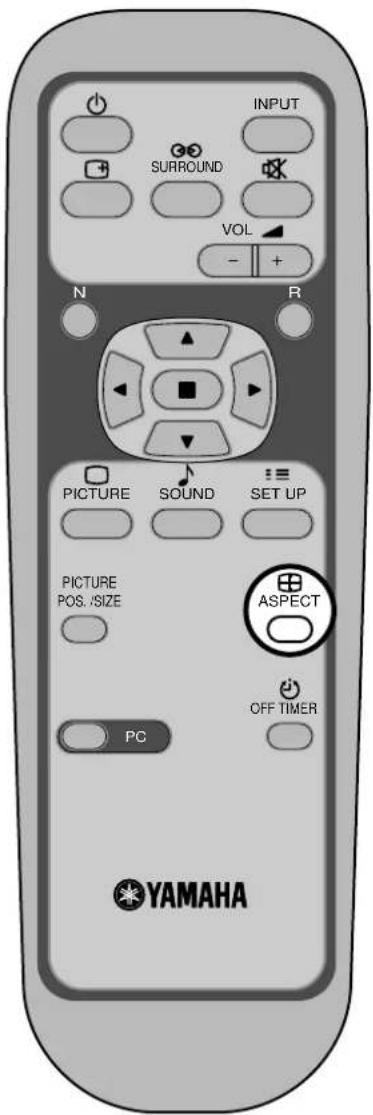 YAMAHA PDM1 - ASPEKT-Betriebsart (Bildformat) - 1