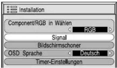 YAMAHA PDM1 - Wenn das Bild instabil wird: - 1