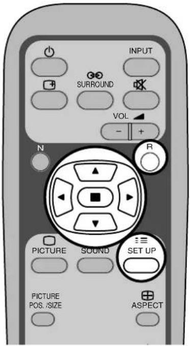 YAMAHA PDM1 - Wahl von Component / RGB IN Signalen - 1