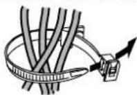 YAMAHA PDM1 - - Bandas de fijación de cables - 2