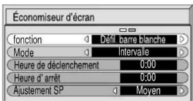 YAMAHA PDM1 - Sélection de l'image négative ou du défilement - 2