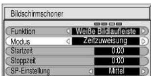 YAMAHA PDM1 - Einstellung der Zeit für den Bildschirmschoner - 2