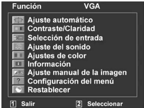 MEDION Akoya P54018 MD20338 - El OSD (Visualización en pantalla) - 1