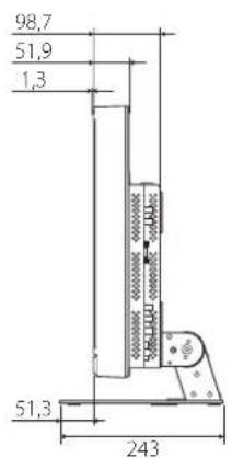 JVC DTV17G2 - Dimensions - 2