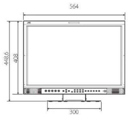 JVC DTV17G2 - Dimensions - 1
