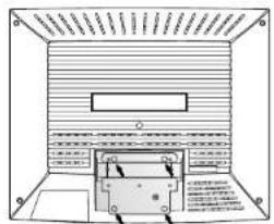 DAEWOO LB510B1 - Attacher le bras-socle orientable au moniteur - 1