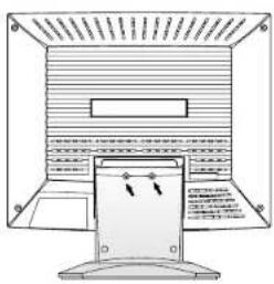 DAEWOO L510B1 - Removing the stand - 1
