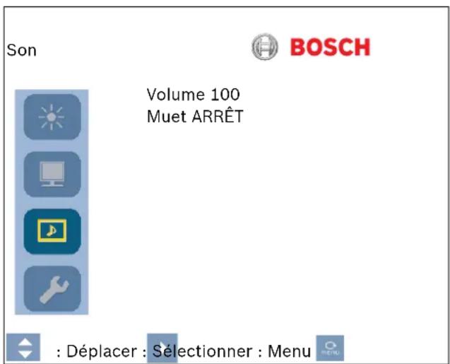 BOSCH UML 22 - Menu Son - 1