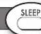 TECHNICS SCEN37 - Minuterie d'arrêt différé (SLEEP) - 1