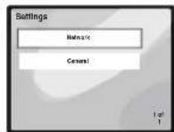 PIONEER XHM70DABK - Menu de configuration du réseau - 2