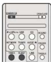 PIONEER XHM70DABK - Impostazione della sveglia - 1