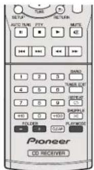 PIONEER XHM70DABK - Procedura di riproduzione di dischi MP3/WMA con l'attivazione modo cartella - 2
