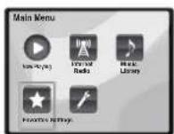 PIONEER XHM70DABK - Lecture and suppression of fichiers audio et de stations de radio Internet enregistrées dans le dossier de favors (Favorites) - 1