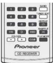 PIONEER XHM70DABK - Lecture avancée de disques MP3/WMA ou CD - 1