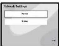 PIONEER XHM70DABK - Scegliere "Network" dal menu Settings. - 2