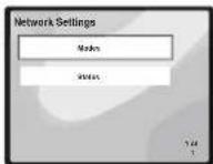 PIONEER XHM70DABK - Wahlen Sie „Network" aus dem Settings-Menu. - 2