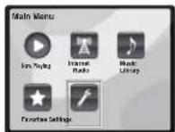 PIONEER XHM70DABK - Menu de configuration du réseau - 1