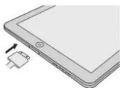 PIONEER XHM70DABK - Einführen eines iPad-Adapters - 1
