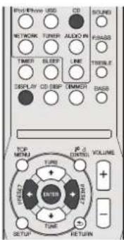 PIONEER XHM70DABK - Wiedergabe einer MP3/WMA-CD bei eingeschalteten Ordnermodus - 1