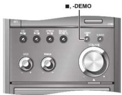 PANASONIC SCPMX4 - Disattivazione della funzione di dimostrazione - 1