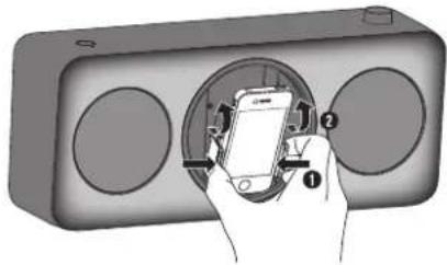 PANASONIC SCGT07E - Een iPod/iPhone plaatsen - 4